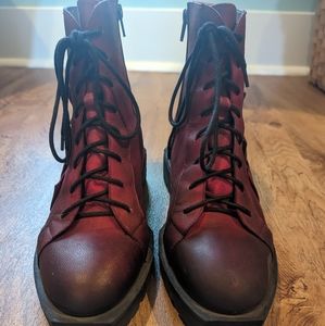Size 37 Papucei Combat Boots